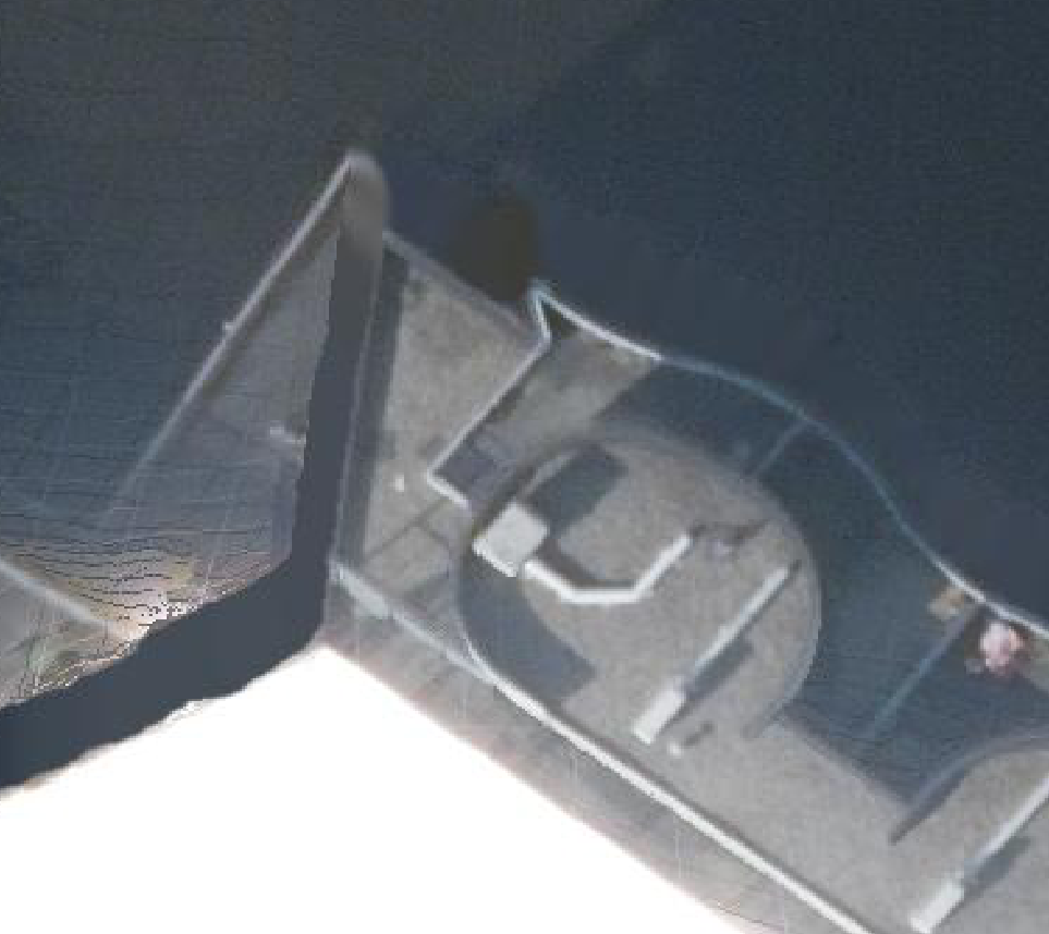 True ortho luchtfoto van Zaandam met zicht op woning
