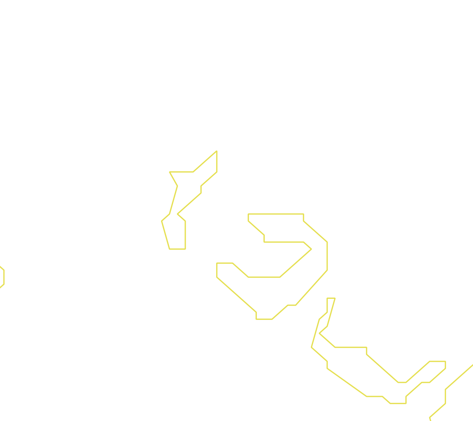 Daksegment ingezoomd met contourlijnen en structuurweergave