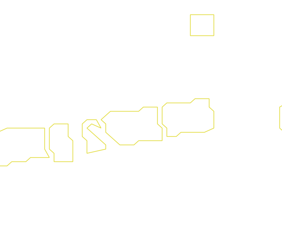 Daksegment ingezoomd met contourlijnen en structuurweergave