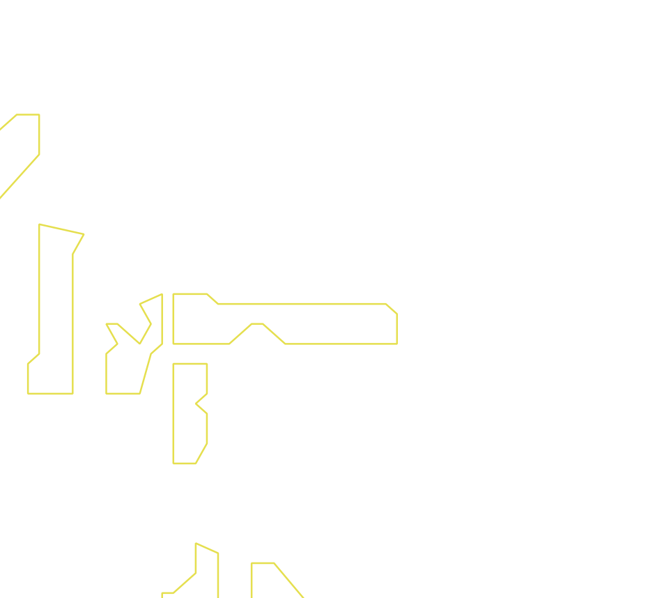 Daksegment ingezoomd met contourlijnen en structuurweergave