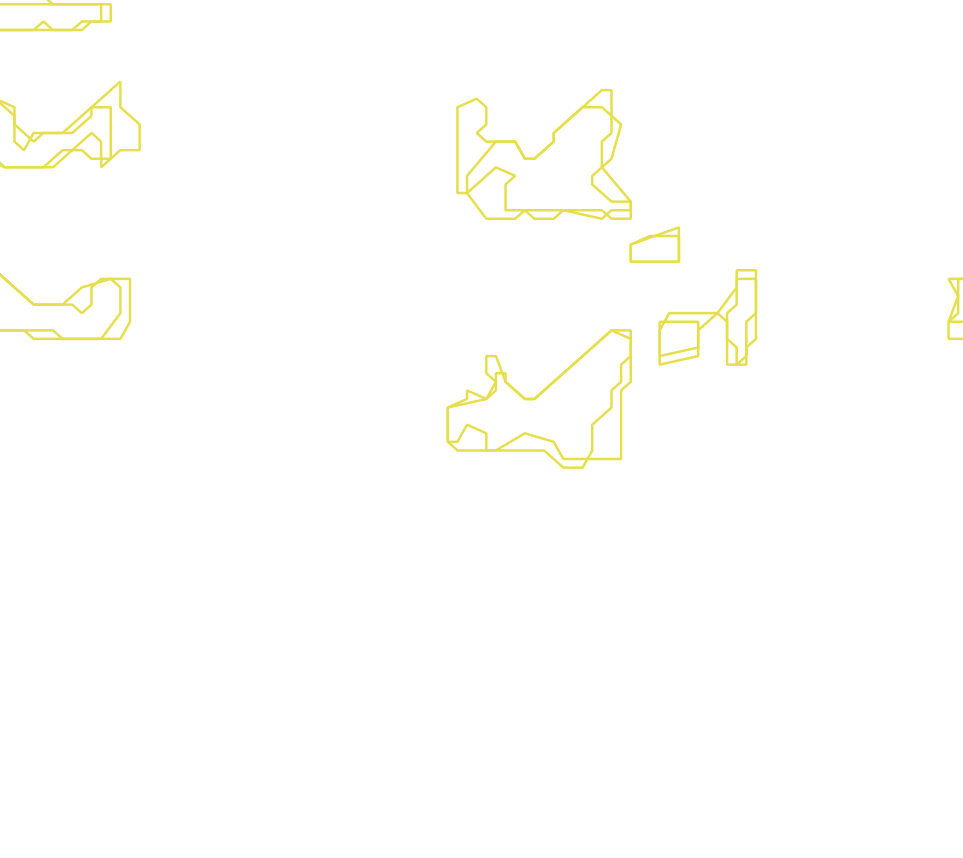 Daksegment met contourlijnen en structuurweergave