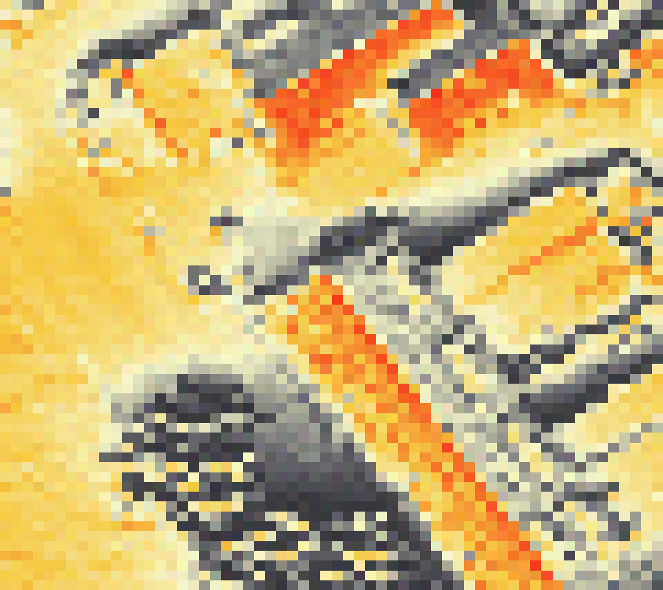 PV-irradiatie op daksegment ingezoomd met intensiteitsverdeling van zonlicht