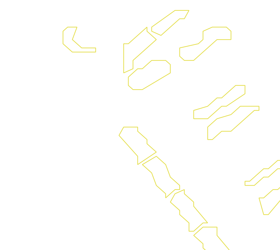 Daksegment ingezoomd met contourlijnen en structuurweergave