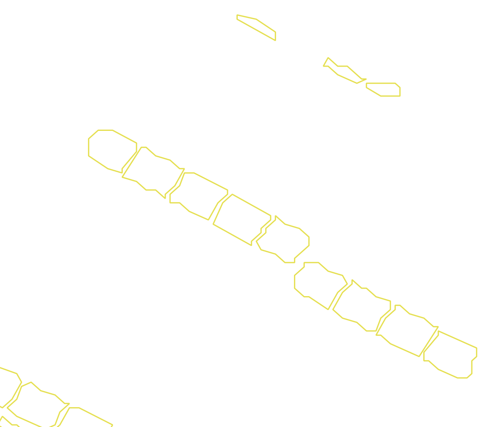 Daksegment met contourlijnen en structuurweergave