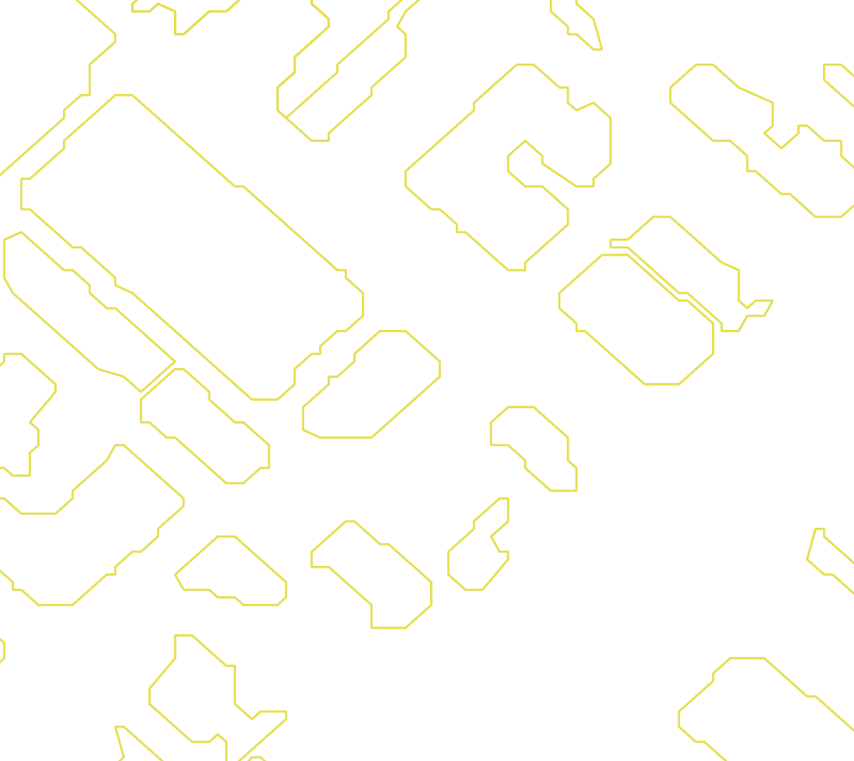 Daksegment met contourlijnen en structuurweergave