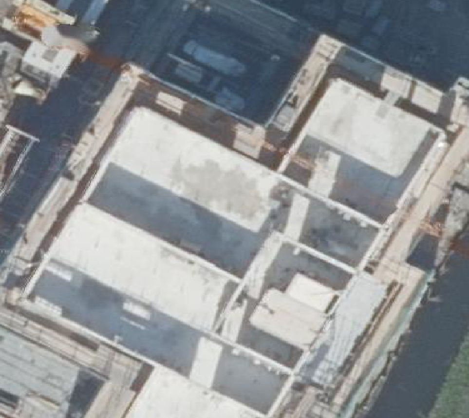 True ortho luchtfoto van Hillegom met zicht op woning