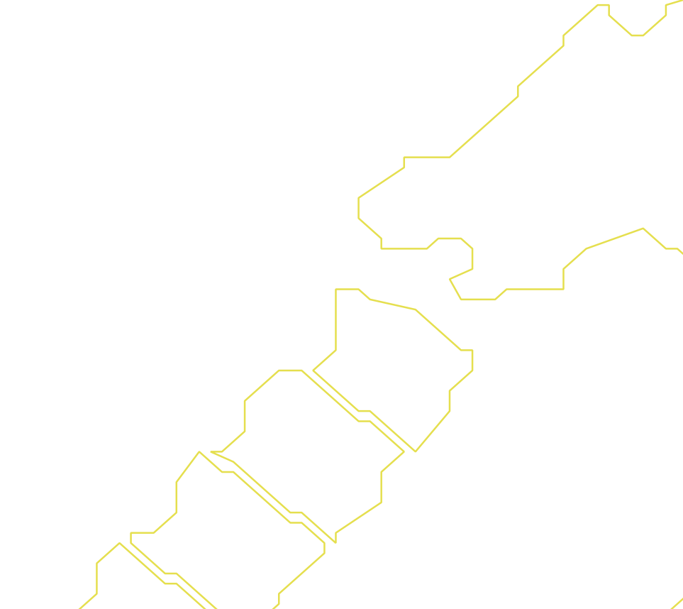 Daksegment ingezoomd met contourlijnen en structuurweergave