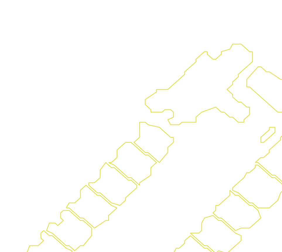 Daksegment met contourlijnen en structuurweergave