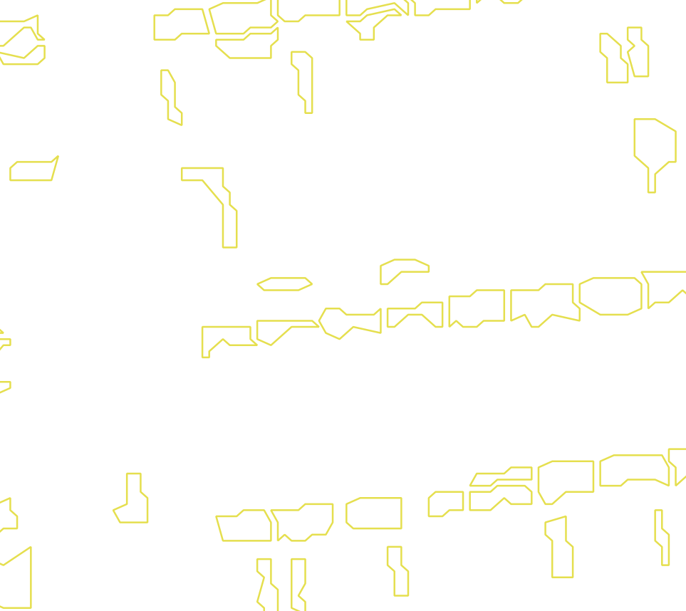 Daksegment met contourlijnen en structuurweergave