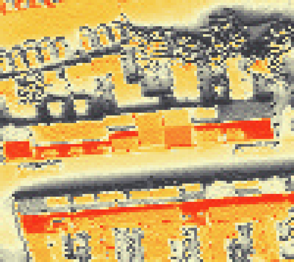 PV-irradiatie op daksegment met intensiteitsverdeling van zonlicht