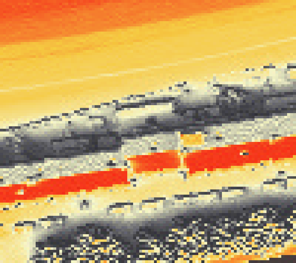 PV-irradiatie op daksegment met intensiteitsverdeling van zonlicht