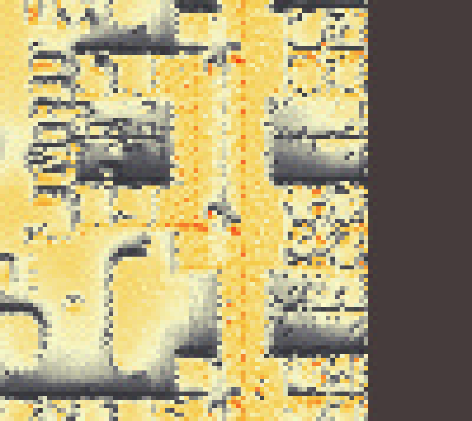 PV-irradiatie op daksegment met intensiteitsverdeling van zonlicht