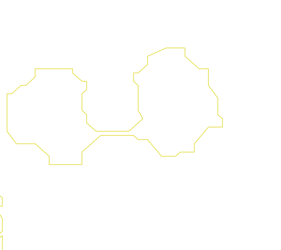 Daksegment ingezoomd met contourlijnen en structuurweergave