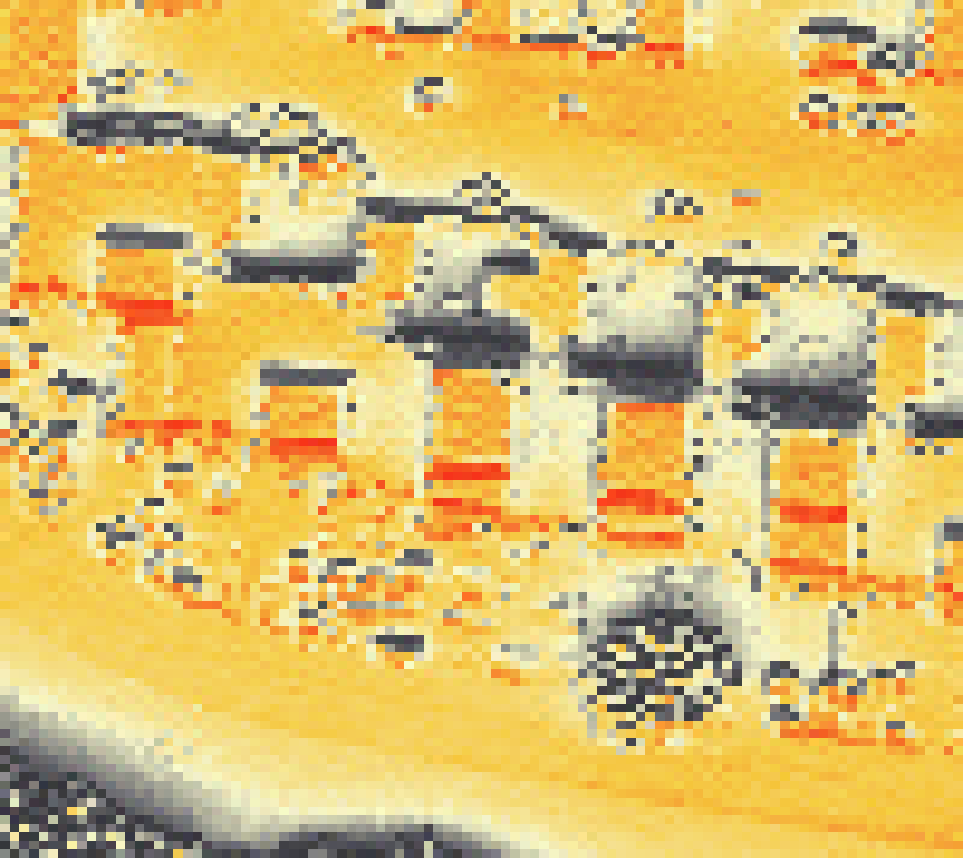 PV-irradiatie op daksegment met intensiteitsverdeling van zonlicht