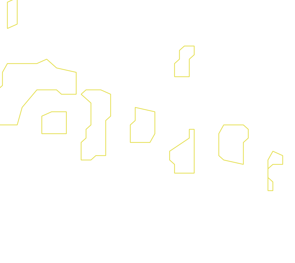 Daksegment ingezoomd met contourlijnen en structuurweergave