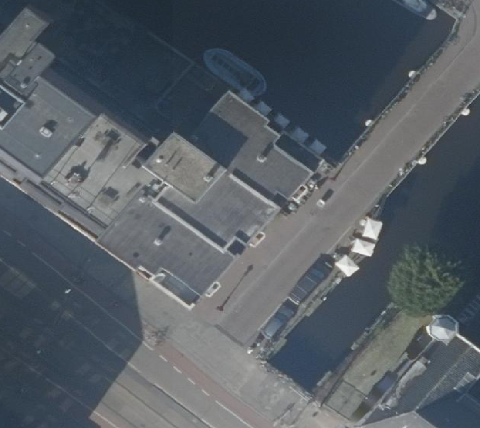 True ortho Luchtfoto op daksegment