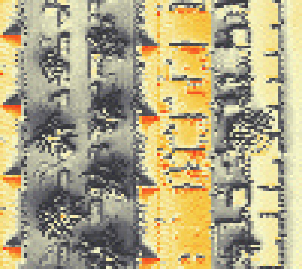 PV-irradiatie op daksegment met intensiteitsverdeling van zonlicht