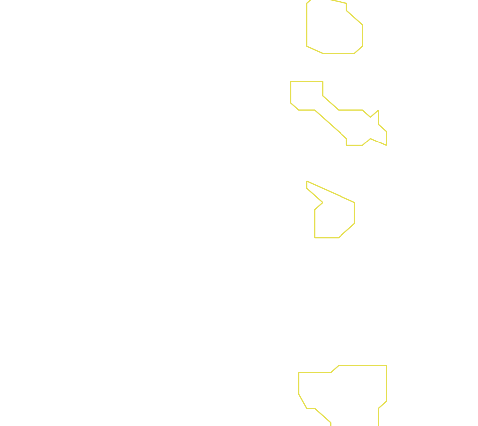 Daksegment ingezoomd met contourlijnen en structuurweergave