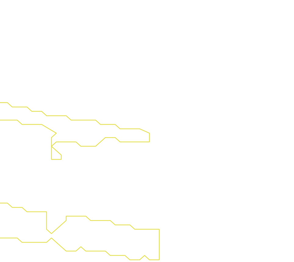 Daksegment ingezoomd met contourlijnen en structuurweergave
