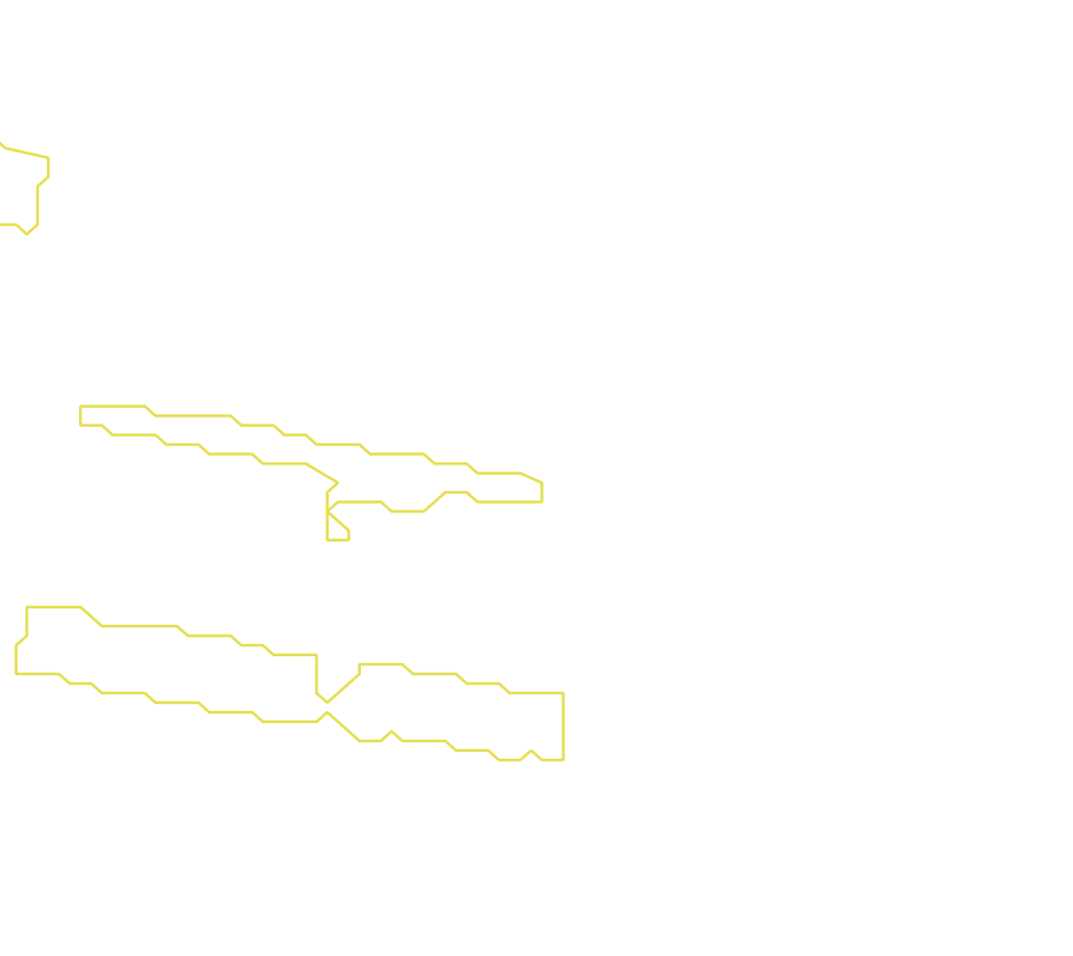 Daksegment met contourlijnen en structuurweergave