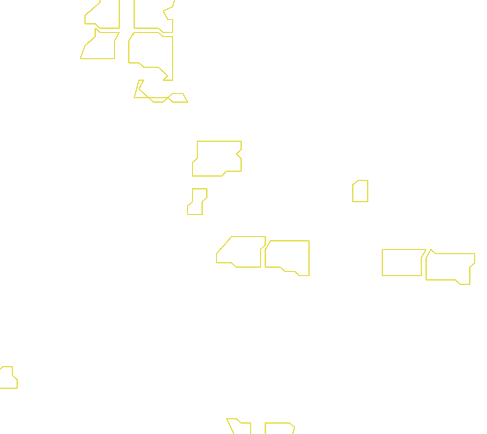 Daksegment met contourlijnen en structuurweergave