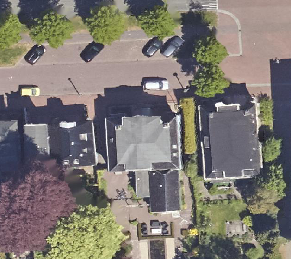 True ortho Luchtfoto op daksegment