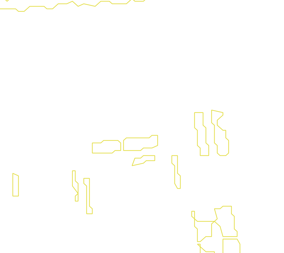 Daksegment met contourlijnen en structuurweergave