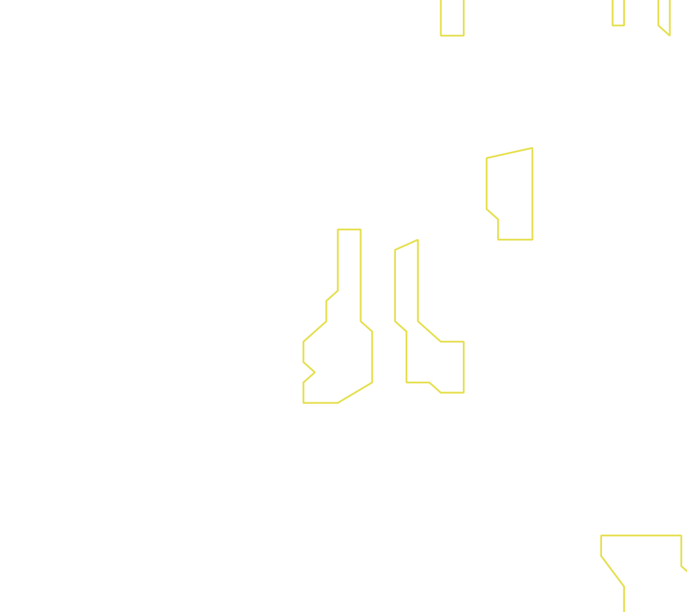 Daksegment ingezoomd met contourlijnen en structuurweergave