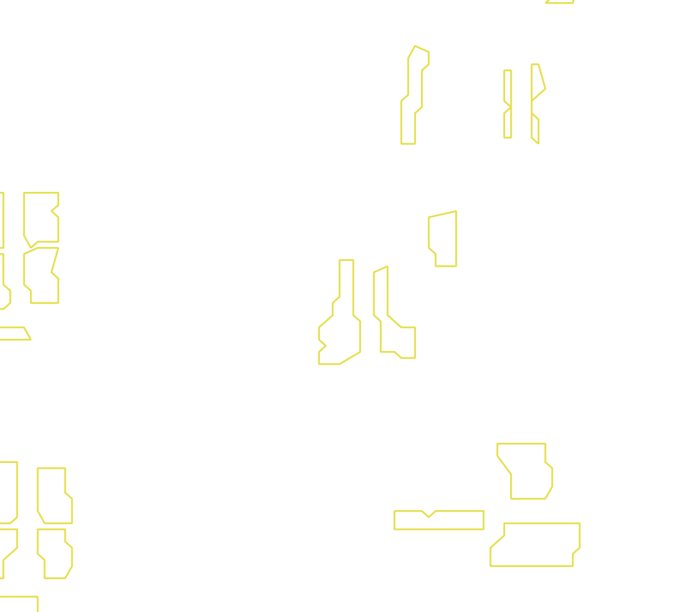 Daksegment met contourlijnen en structuurweergave