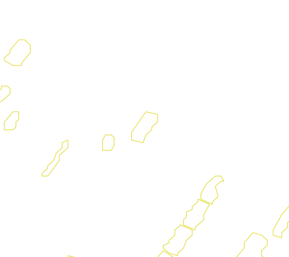 Daksegment met contourlijnen en structuurweergave