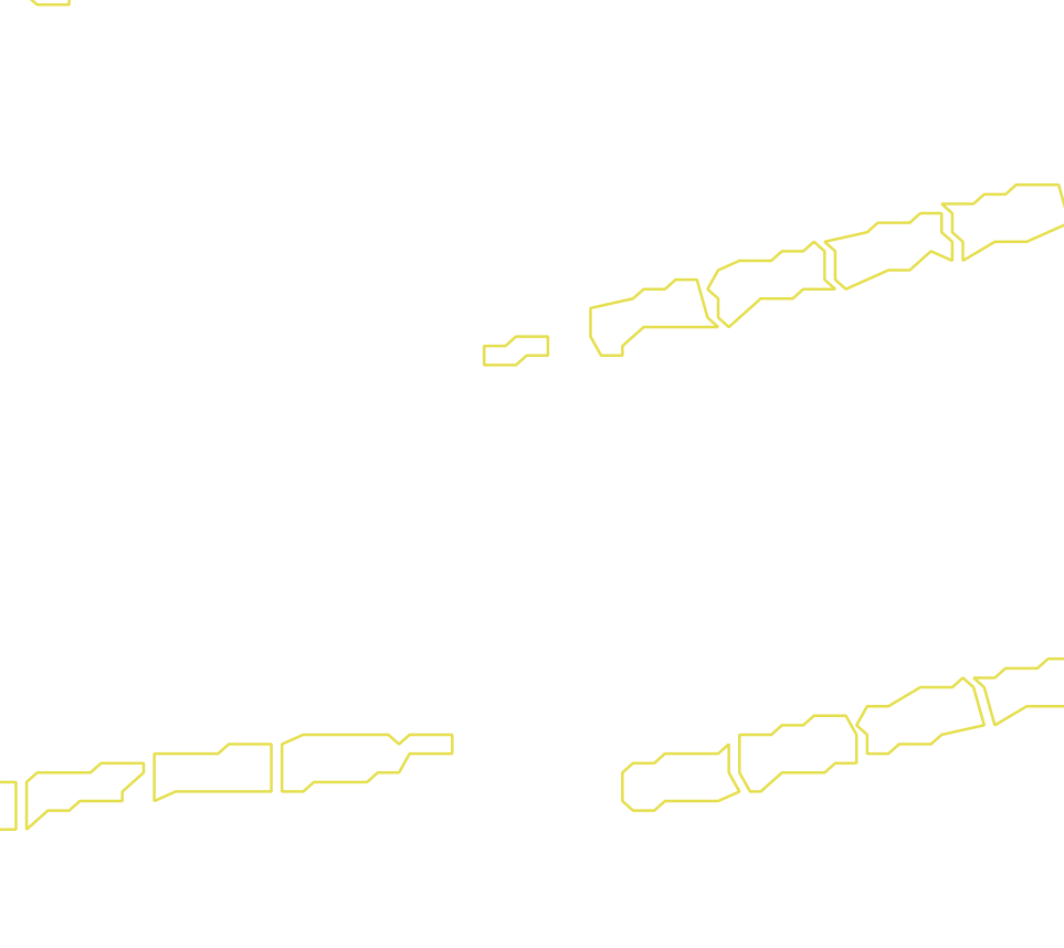 Daksegment met contourlijnen en structuurweergave