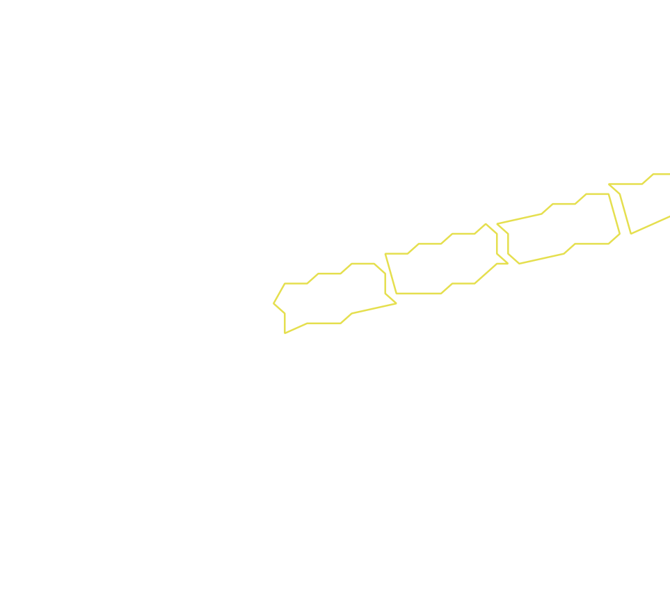 Daksegment ingezoomd met contourlijnen en structuurweergave