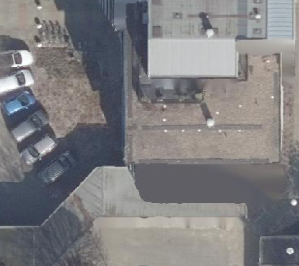 True ortho luchtfoto van Den Bosch met zicht op woning