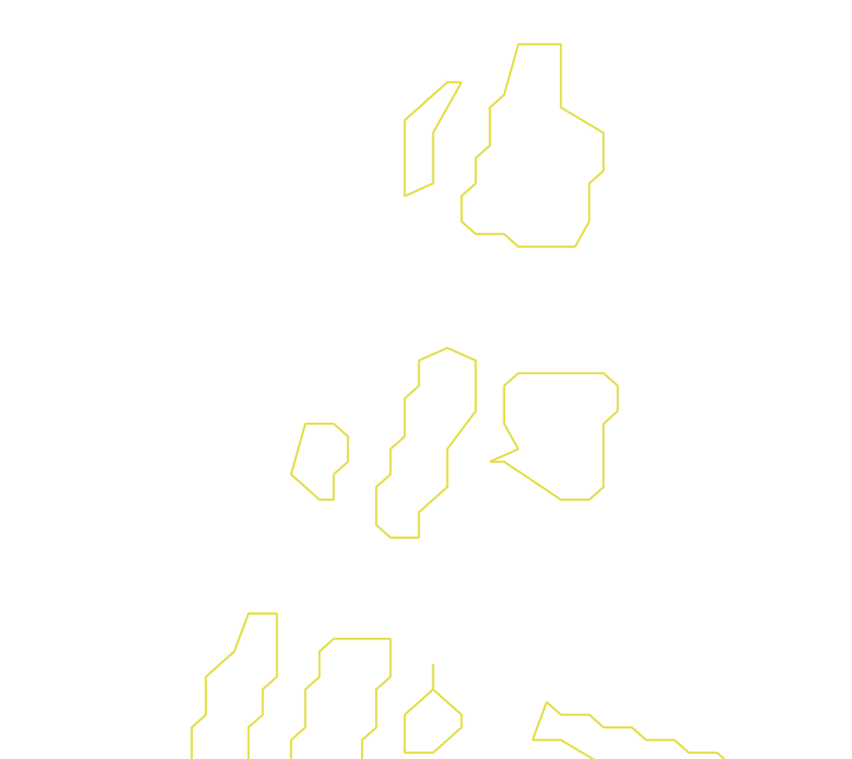 Daksegment ingezoomd met contourlijnen en structuurweergave