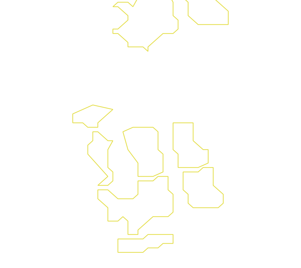 Daksegment ingezoomd met contourlijnen en structuurweergave