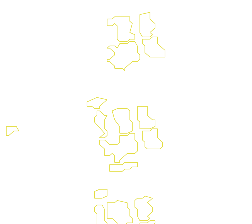 Daksegment met contourlijnen en structuurweergave