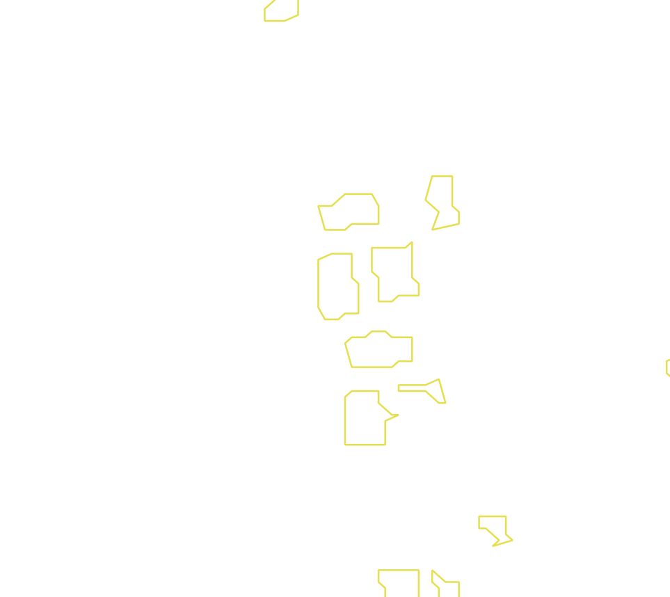 Daksegment met contourlijnen en structuurweergave