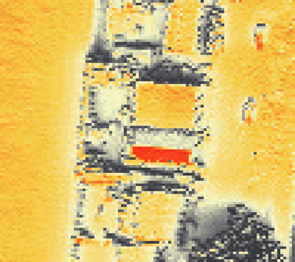 PV-irradiatie op daksegment met intensiteitsverdeling van zonlicht