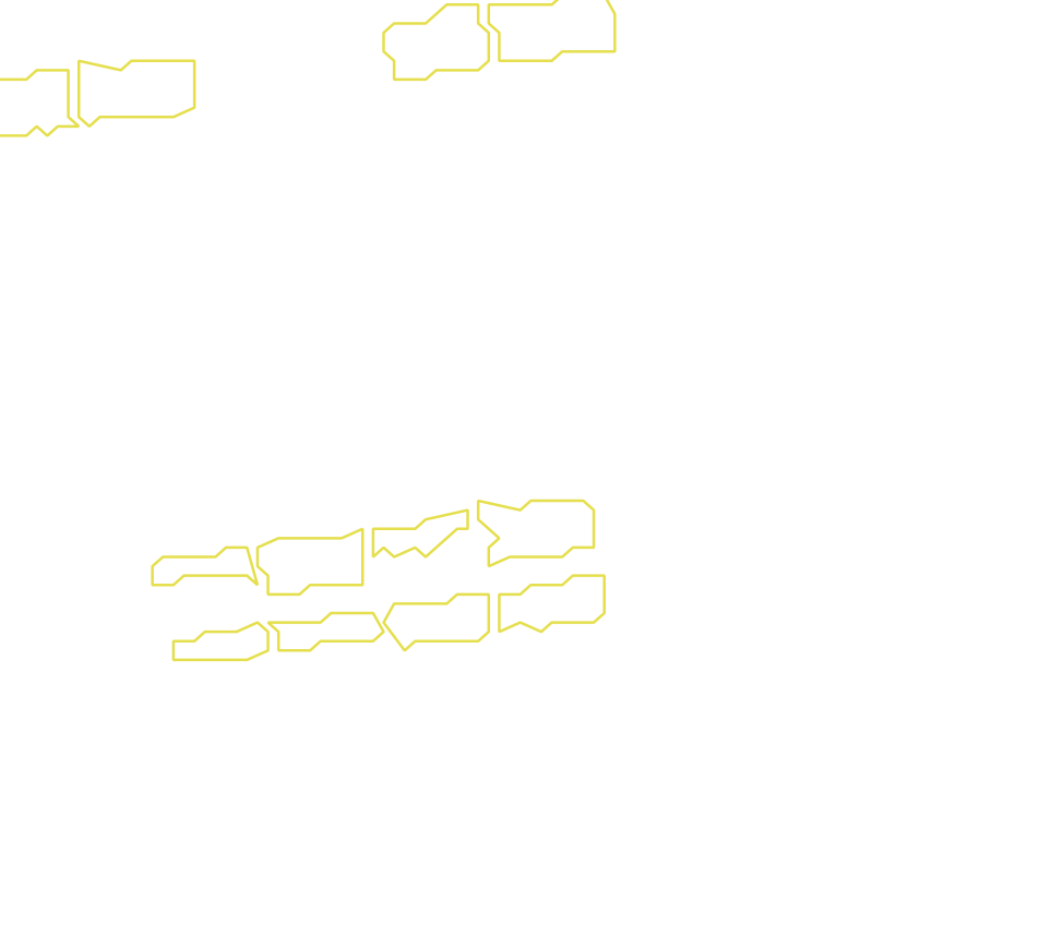Daksegment met contourlijnen en structuurweergave