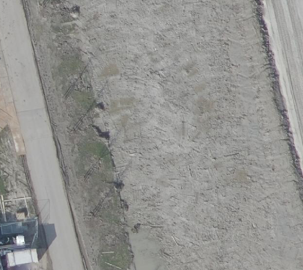 True ortho Luchtfoto op daksegment