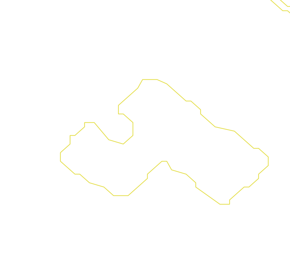 Daksegment ingezoomd met contourlijnen en structuurweergave