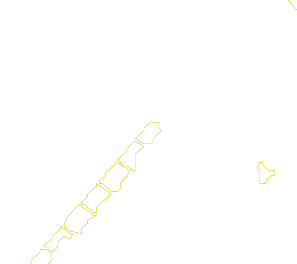 Daksegment met contourlijnen en structuurweergave