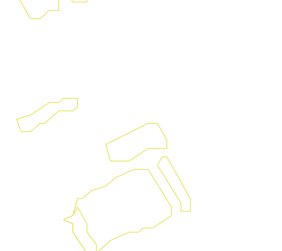 Daksegment ingezoomd met contourlijnen en structuurweergave