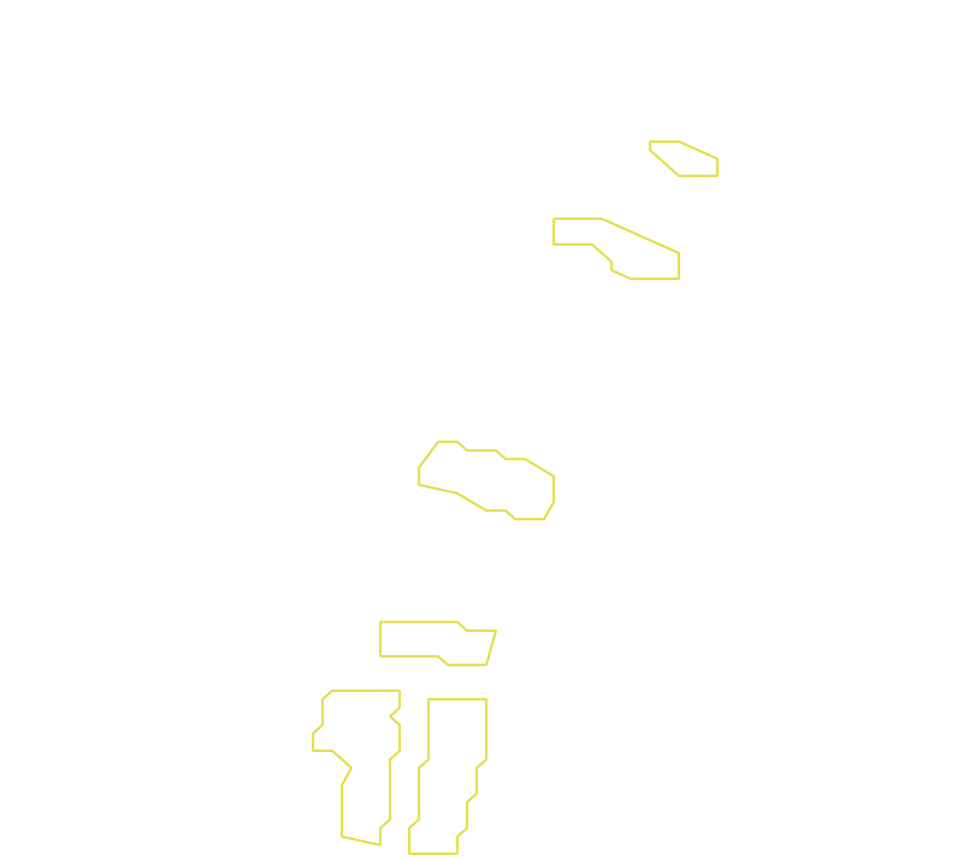 Daksegment met contourlijnen en structuurweergave