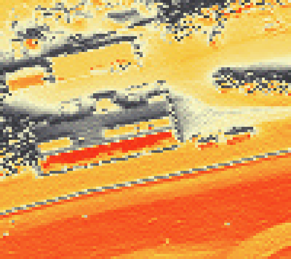 PV-irradiatie op daksegment met intensiteitsverdeling van zonlicht