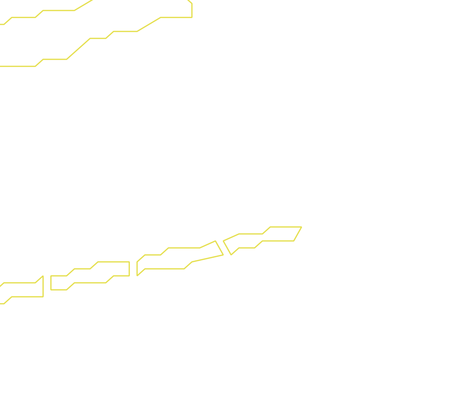 Daksegment ingezoomd met contourlijnen en structuurweergave