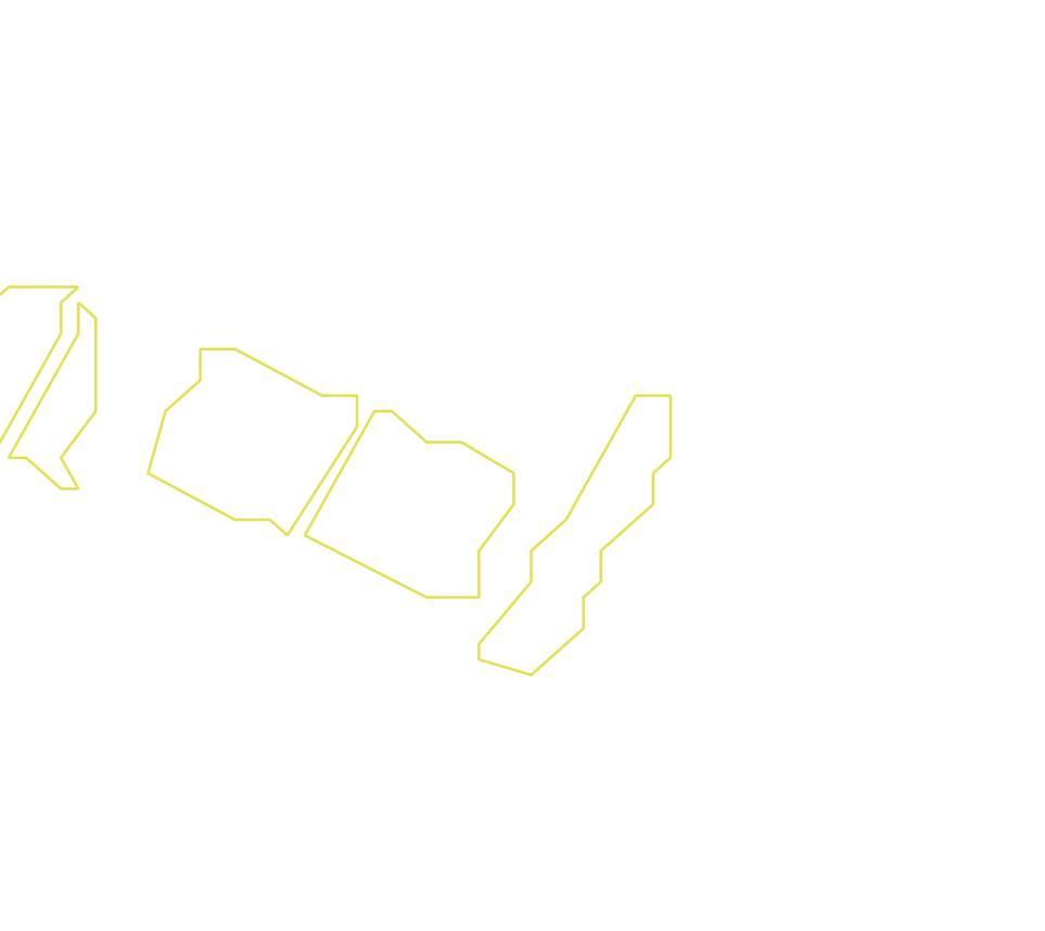 Daksegment ingezoomd met contourlijnen en structuurweergave