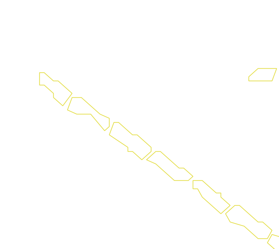 Daksegment ingezoomd met contourlijnen en structuurweergave