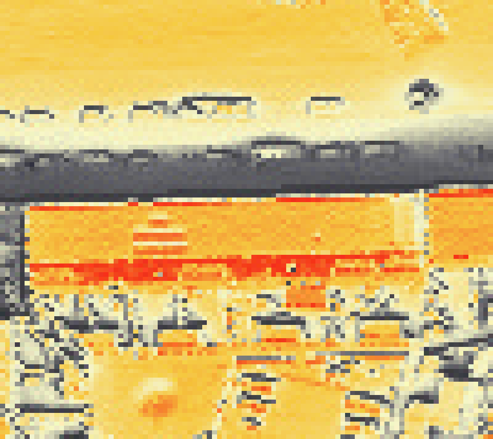 PV-irradiatie op daksegment met intensiteitsverdeling van zonlicht