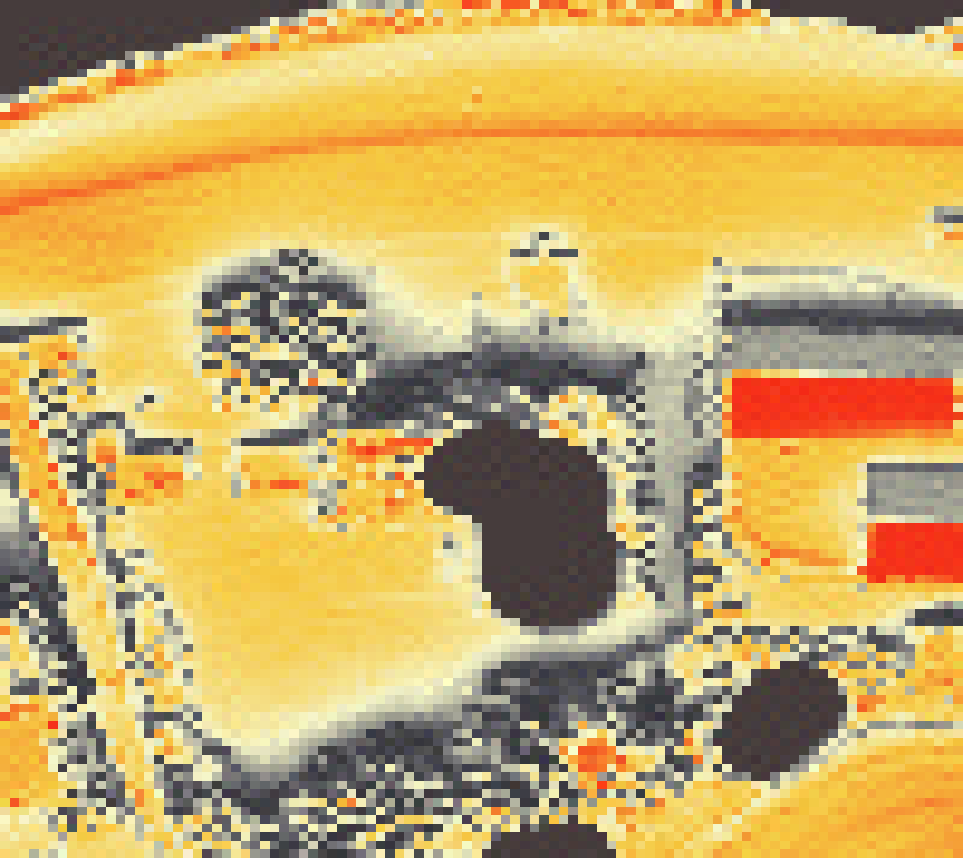 PV-irradiatie op daksegment met intensiteitsverdeling van zonlicht